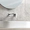 BagnoDesign Teatro Chrome Wall Mounted 2-Hole Basin Mixer  Feature Large Image