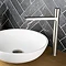 BagnoDesign Toko Brushed Nickel Tall Basin Mixer Feature Large Image