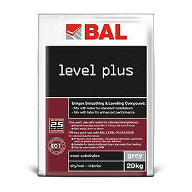 BAL Level Plus Levelling Compound Grey 20kg