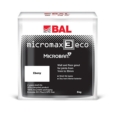 BAL Micromax3 ECO Wall and Floor Grout - 5kg