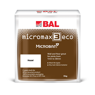 BAL Micromax3 ECO Wall and Floor Grout - 5kg
