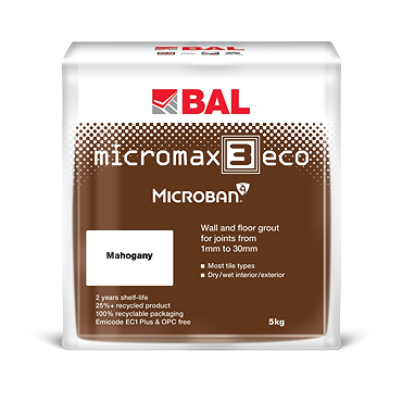BAL Micromax3 ECO Wall and Floor Grout - 5kg