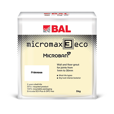 BAL Micromax3 ECO Wall and Floor Grout - 5kg