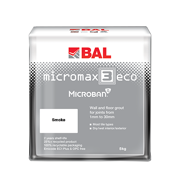 BAL Micromax3 ECO Wall and Floor Grout - 5kg
