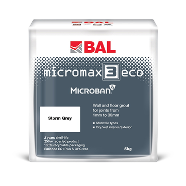 BAL Micromax3 ECO Wall and Floor Grout - 5kg