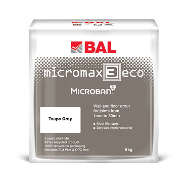 BAL Micromax3 ECO Wall and Floor Grout - 5kg