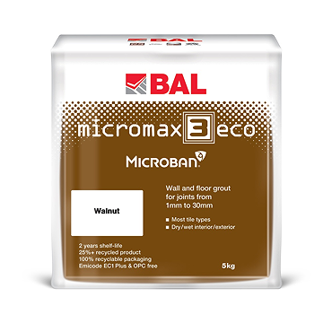 BAL Micromax3 ECO Wall and Floor Grout - 5kg