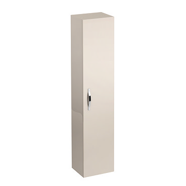 Apollo 300mm Wall Hung Tall Unit (Gloss Cashmere - Depth 250mm) Profile Large Image