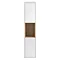 Coast Wall Hung Tall Unit - Gloss White/Coco Bolo Large Image