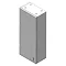 Balterley Estelle 300mm Wall Cabinet - Stone Grey Large Image