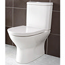 Balterley Inspire Back To Wall Close Coupled Toilet & Soft Close Seat Feature Large Image