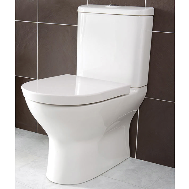 Balterley Inspire Comfort Height Close Coupled Toilet & Soft Close Seat