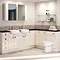 Balterley Luna 400mm Base Cabinet - Gloss Oyster Feature Large Image