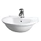 Balterley Safira 56cm Semi-Recessed Basin 1TH Large Image