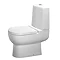Balterley Vogue Open Back Close Coupled Toilet & Soft Close Seat Large Image
