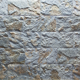 Barisan Grey Stone Effect Tiles - 150 x 300mm