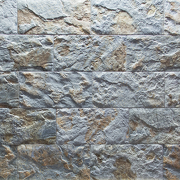 Barisan Grey Stone Effect Tiles - 150 x 300mm