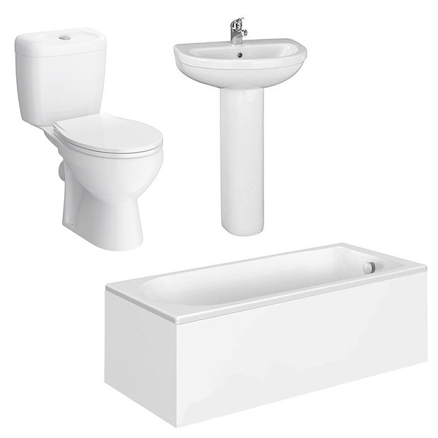 Barmby 5 Piece 1TH Bathroom Suite at Victorian Plumbing UK