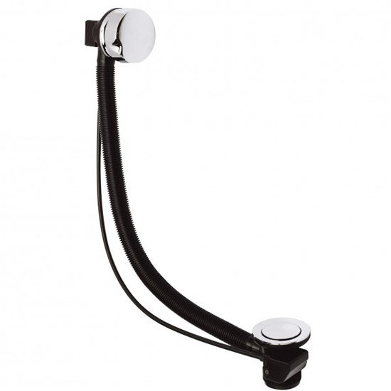 Bath Popup Waste & Overflow Chrome CP085 at Victorian Plumbing UK