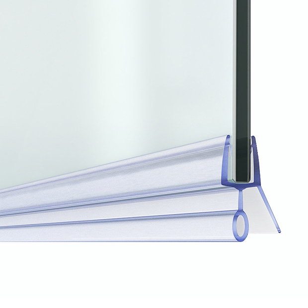 Bath Shower Screen Door Seal Strip - Glass 4-6mm / Gap 10mm