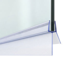 20mm Gap Bath Shower Screen Door Seal Strip - Glass 4-6mm Medium Image
