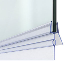 23mm Gap Bath Shower Screen Door Seal Strip - Glass 4-6mm Medium Image