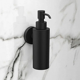 Black soap dispenser