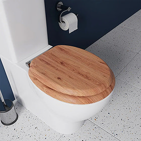 Bottom fixing toilet seat