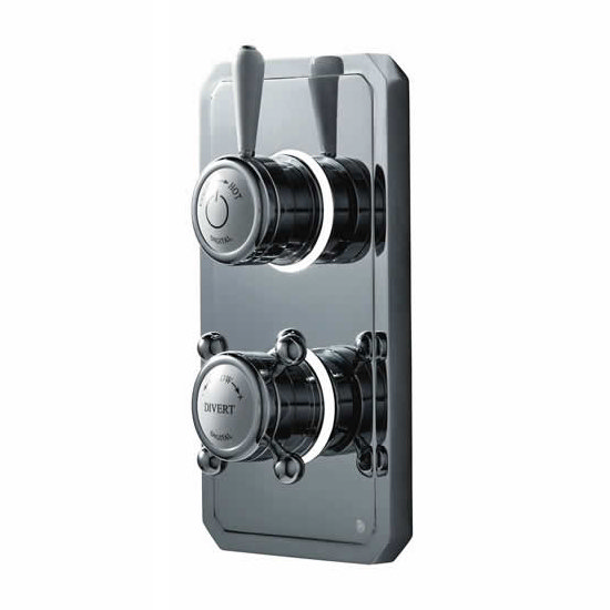 Bathroom Brands Classic 1910 Dual Outlet Digital Shower Valve (Shower/Shower) Large Image