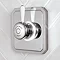 Bathroom Brands Classic 1910 Single Outlet Digital Shower Set with Ceiling Arm + Showerhead - Low Pr