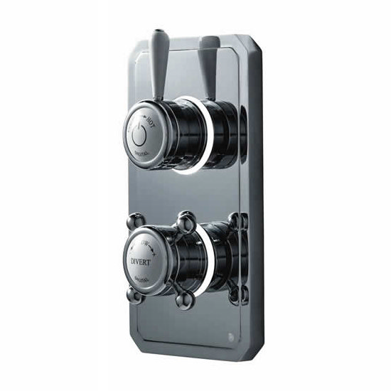 Bathroom Brands Classic 1910 Single Outlet Digital Shower Set with Shower Kit + Bath Filler Waste P