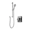 Bathroom Brands Contemporary 2025 Single Outlet Digital Shower Set with Slide Rail Kit Large Image