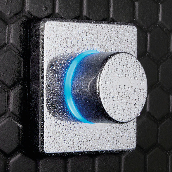 Bathroom Brands Contemporary 2025 Single Outlet Digital Shower Valve Standard Large Image