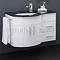 Hudson Reed - Ellipse Basin & Cabinet (Left Handed) - LF211 Large Image