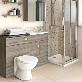 Driftwood fitted bathroom furniture