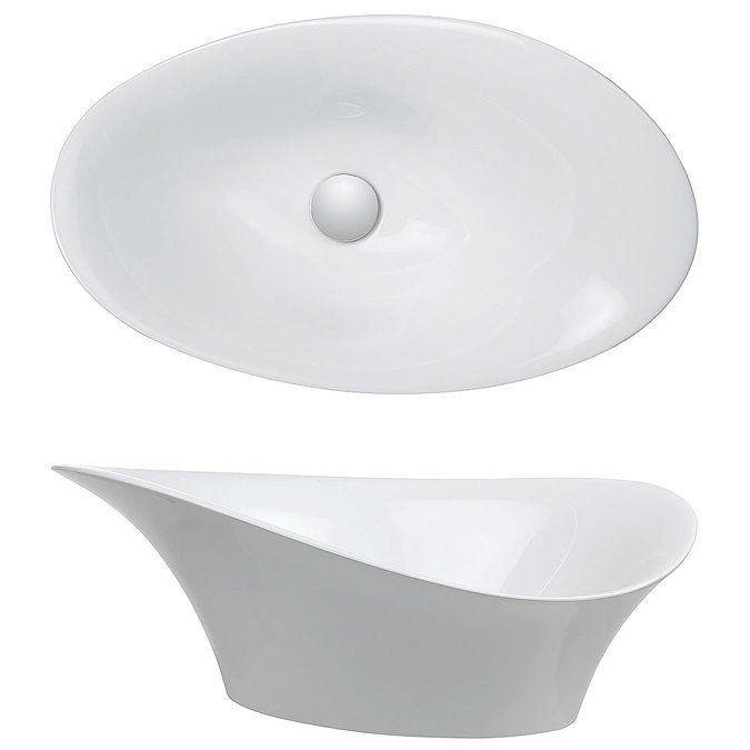 Bauhaus - Alice Countertop Basin - 560 x 327mm Profile Large Image