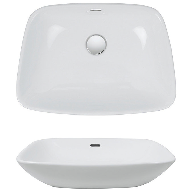 Bauhaus - Anabel Countertop Basin - 500 x 360mm Profile Large Image