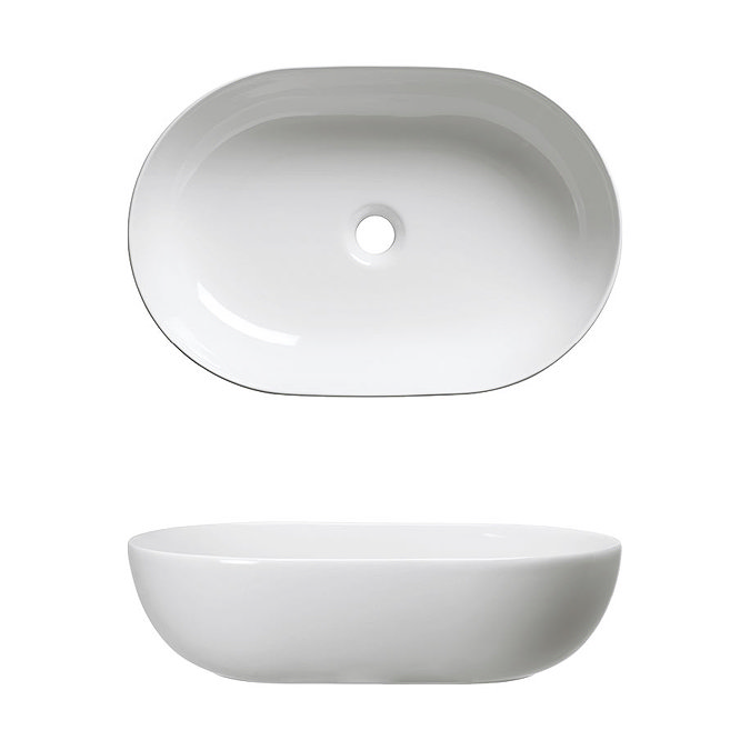Bauhaus Avillas Countertop Basin - 540 x 360mm Feature Large Image