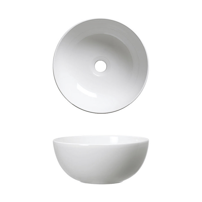 Bauhaus Balboa Countertop Basin - 370 x 370mm Profile Large Image