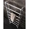 Bauhaus Belle Traditional Chrome Towel Rail - 500 x 1340mm Feature Large Image