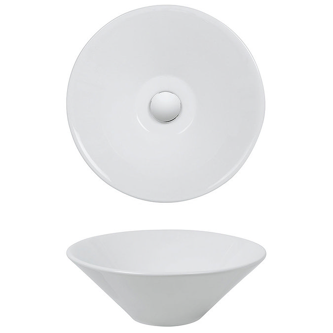 Bauhaus - Cáceres Countertop Basin - 420 x 420mm Profile Large Image