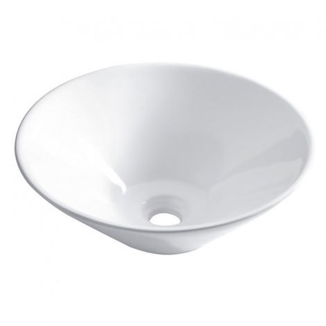 Bauhaus - Cáceres Countertop Basin - 420 x 420mm Large Image