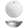 Bauhaus Castellon Plus Platinum Countertop Basin - 430 x 430mm Profile Large Image