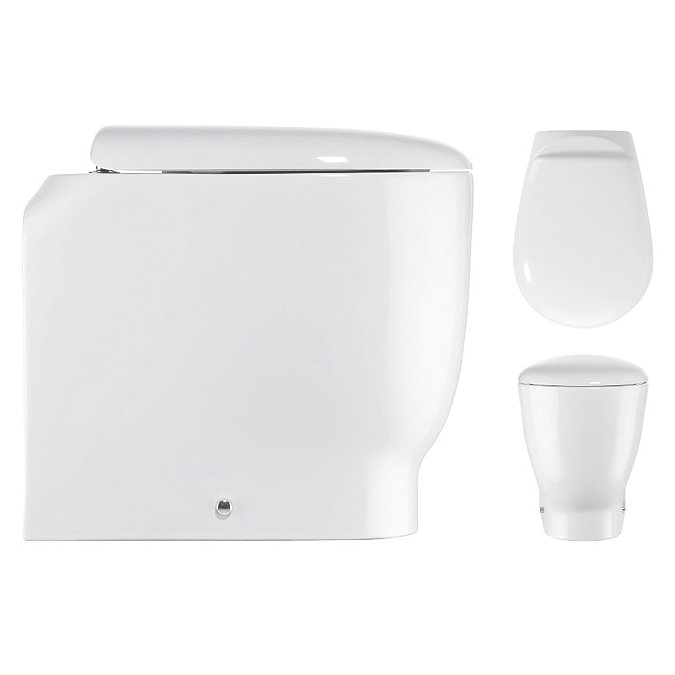 Bauhaus - Celeste Back to Wall Pan with Soft Close Seat Profile Large Image
