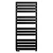 Bauhaus Celeste Towel Rail - 500 x 1100mm - Metallic Black Matte Large Image