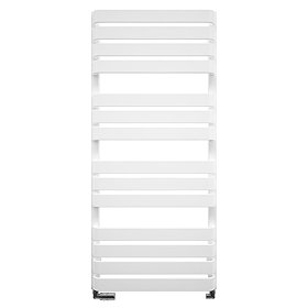 Bauhaus Celeste Towel Rail - 500 x 1100mm - Soft White Matte Large Image