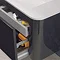 Bauhaus - Celeste Vanity Unit with Basin - Graphite - 3 size options Profile Large Image