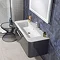 Bauhaus - Celeste Vanity Unit with Basin - Graphite - 3 size options Feature Large Image