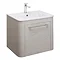 Bauhaus Celeste Vanity Unit with Basin - Pebble Large Image