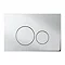 Bauhaus - Central Dual Flush Plate - Various Colour Options Large Image